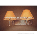 Asia style polyresin wall lamp small wall lamp for prefab motel or holiday inn
